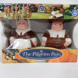 Publix Seasons Greetings, Pilgrim Pair Salt and Pepper Shaker